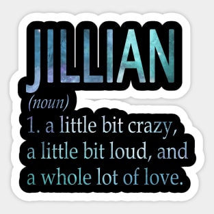 Jillian Sticker